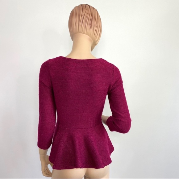 Dolce Vita Anthropologie Gem Drop Peplum top - Picture 10 of 16